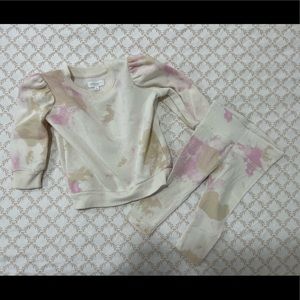 Cute cream colored long sleeve set